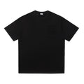High-Quality Embossed Cotton T-shirt for Men and Women, Casual Crewneck Short Sleeve